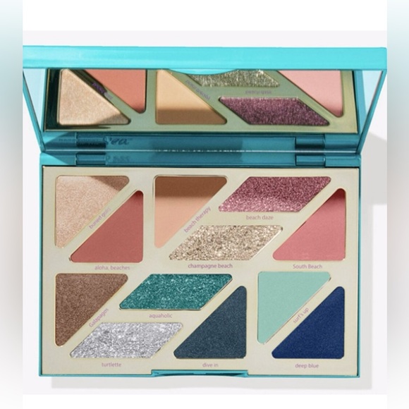 NEW Tarte Limited Edition Rainforest of the Sea High Tides Good Vibes Eyeshadow - Picture 2 of 7